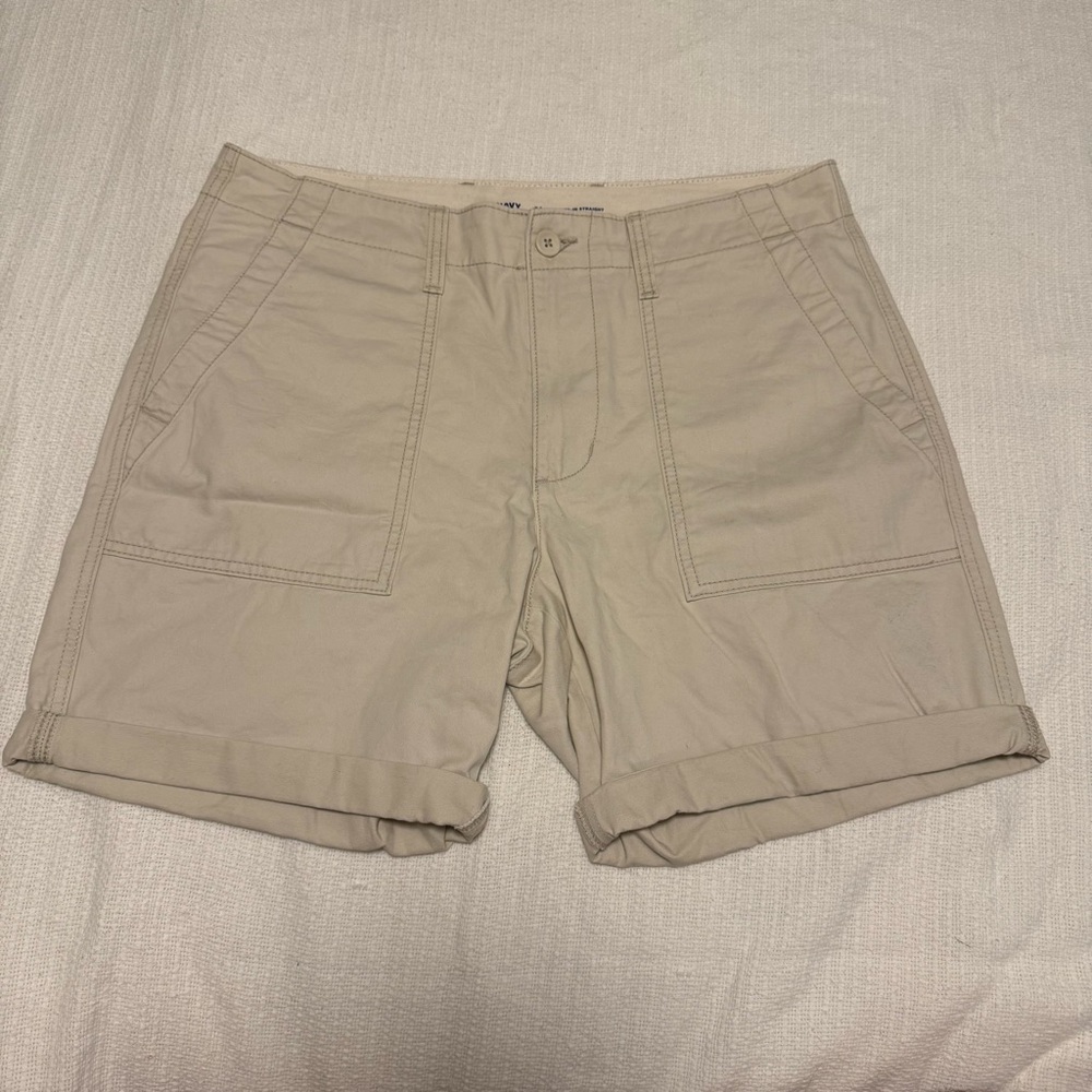 ON Men's 34W Straight Lived-In Khaki 9in Shorts